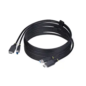 KVM кабель StarTech.com HU12210-KVM-CABLE 10ft HDMI USB 4K 60Hz