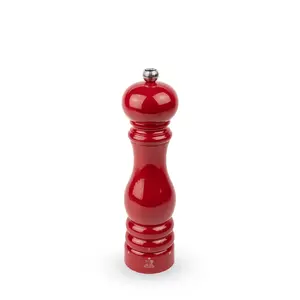 Piparu dzirnaviņas PEUGEOT Saveurs Paris u'Select — sarkanas, koka korpuss, augstums 220 mm, PEFC