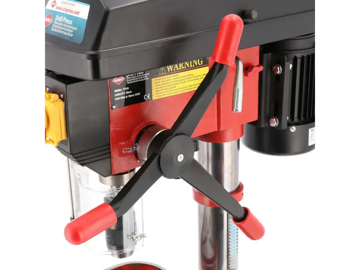 Bench drill press Airpress 16-980 Photo 7