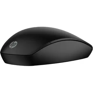 Bezvadu RF pele HP 230 Slim — HP AJ7C2AA, ambidekstra, 1600 DPI, 2.4 GHz, optiskā, 3 pogas, melna