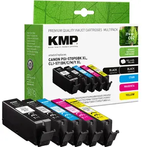 Картридж KMP 1567,4005 Черный Голубой Пурпурный Желтый