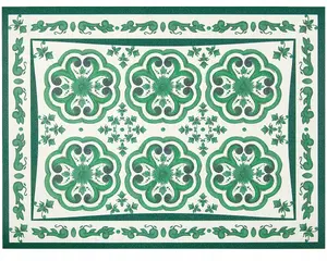 Placemat Guzzini BLUES Emerald model 12790169 – round/rectangular design, heat-resistant, easy-clean