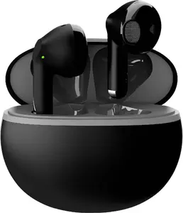 Bezvadu austiņas DENVER TWE-57B — True Wireless iekšēji, melnas
