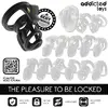 Клетка для целомудрия ADDICTED TOYS LOCKED 8,5 см Photo 7