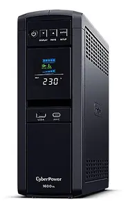 Nepārtrauktās barošanas avots CyberPower CP1600EIPFCLCD Line-Interactive 1.6 kVA 1000 W Tīrs sinuss 6 kontaktligzdas