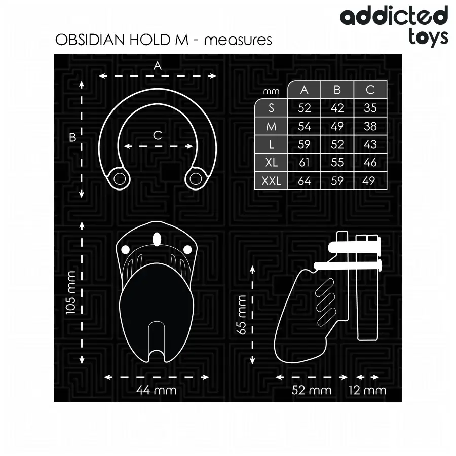 Устройство для целомудрия ADDICTED TOYS LOCKED D-242955 Photo 4