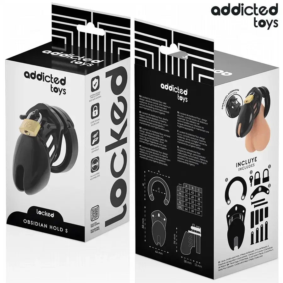 Клетка для пениса ADDICTED TOYS LOCKED D-242965 S Photo 6