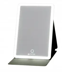 Spogulis ORO-MED Oro-Mirror x2 White — sienas spogulis ar LED apgaismojumu, taisnstūra