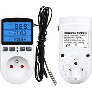 Termostats Eurokomp E6185 230V – temperatūras regulators apkures ierīcēm