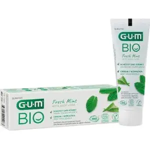 Зубная паста Sunstar GUM BIO 75 мл — состав на натуральной основе, ежедневный уход