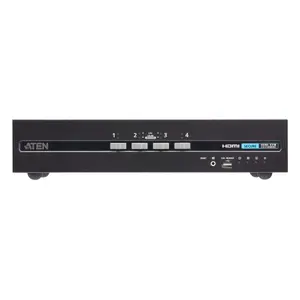 KVM switch ATEN 4-Port USB HDMI Dual Display Secure with CAC (4 computers, 4K UHD 3840×2160)