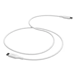 USB-C to USB-C Charging Cable 2M White Mophie Essentials
