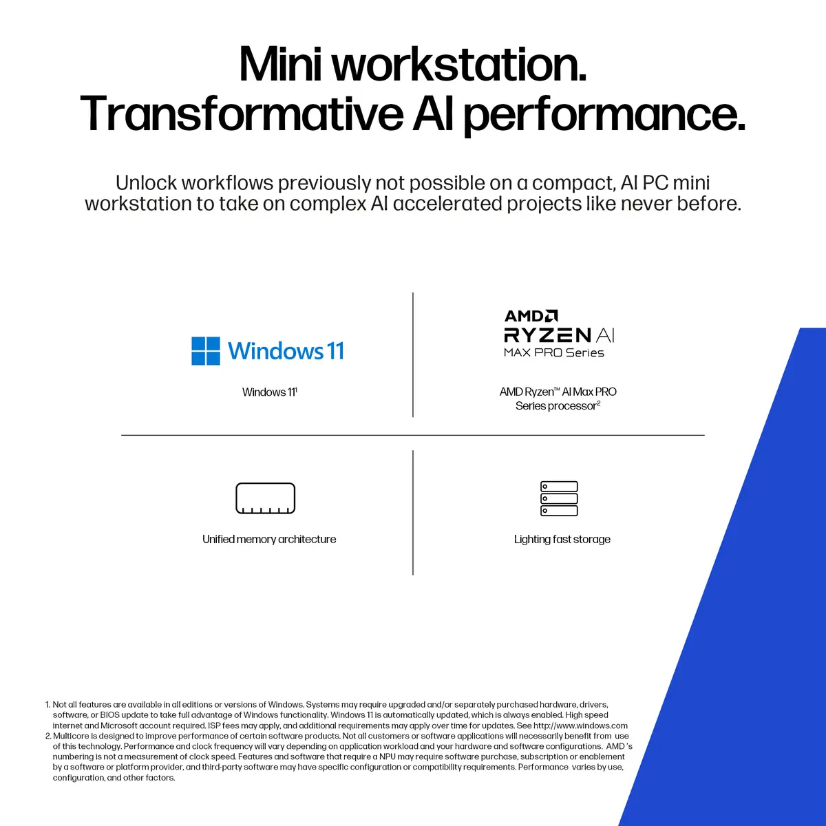 HP Z2 G1a Мини-рабочая станция AMD Ryzen AI Max+ PRO 395 Photo 10