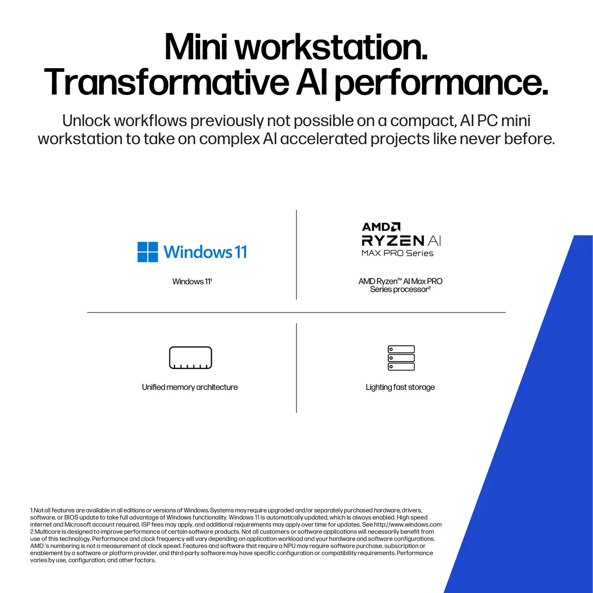HP Z2 G1a Мини-рабочая станция AMD Ryzen AI Max+ PRO 395 Photo 11
