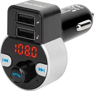 Auto raidītājs Peiying LEC-URZ0481 ar Bluetooth un 2 USB ligzdām