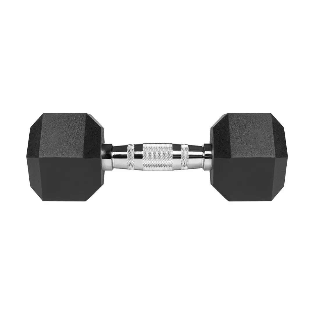 Rebel hēksa gumijotas čuguna hanteles 2×6 kg Photo 4
