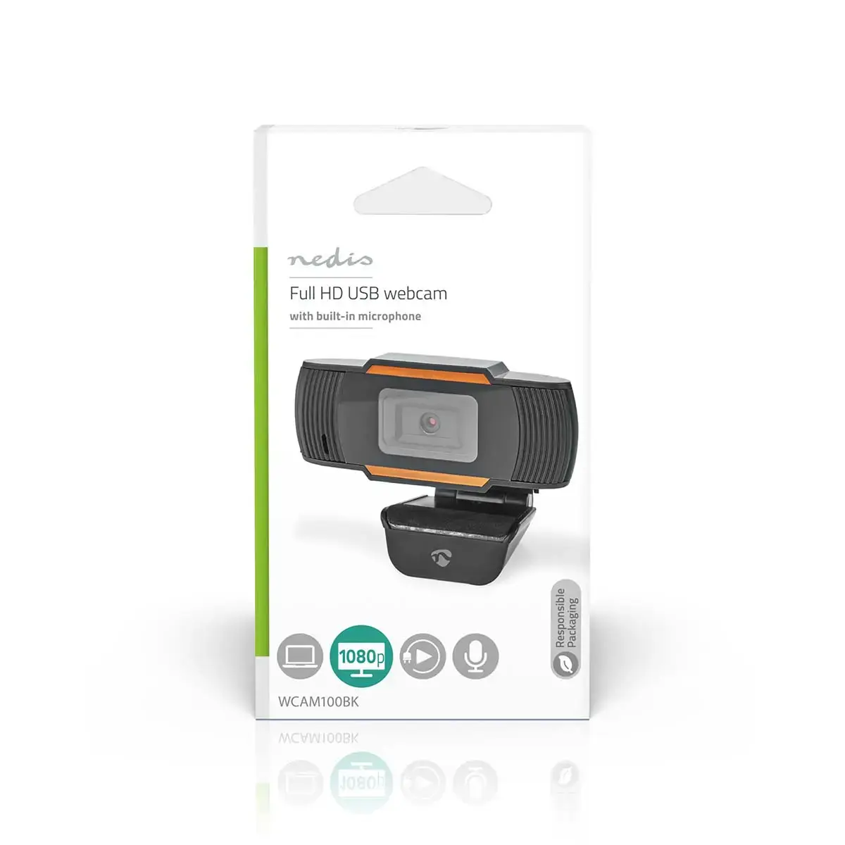 Nedis WCAM100BK webcam — 2 MP Full HD Photo 7