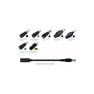 Power adapter tips EUROCASE AD-716 compatible with model P001059859716 — replacement DC connector set