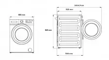 Veļas mazgājamā BEKO BM3WFSU48415ADC 8 kg Photo 7