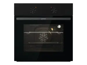 Built-in electric oven Gorenje BO6615E01B, 60 L, stainless steel, 59.5×59.5 cm, Energy class A