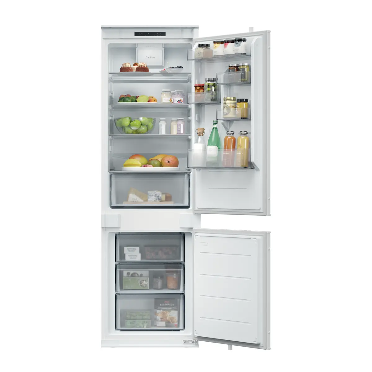 Candy ECNBQL3518EV Iebūvējamais ledusskapis Balts 268