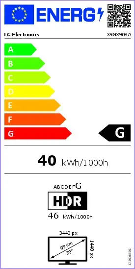 LG 39GX90SA-W 39" OLED монитор Photo 14