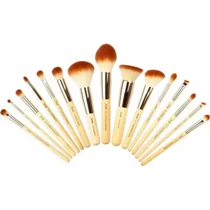 JESSUP T140 Professional Makeup Brush Set, 15-Piece Face and Eye Collection
