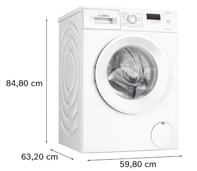 Bosch WGE02201PL фронтальная стиральная машина Photo 8