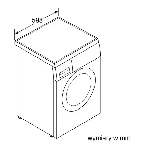 Veļasmašīna Bosch WUU28T10PL 1400 apgr./min, 9 kg Photo 2