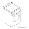 Veļasmašīna Bosch WUU28T10PL 1400 apgr./min, 9 kg Photo 2