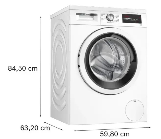 Veļasmašīna Bosch WUU28T10PL 1400 apgr./min, 9 kg Photo 7