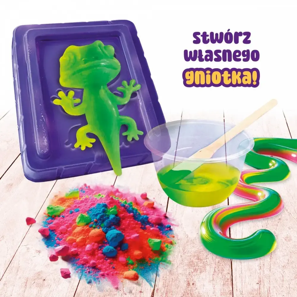 Liscianigiochi Slumi Science Chameleon — игрушка-выжималка Photo 2