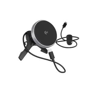 Wireless charger Epico UltraDrive Qi2 Alu Mag+ ED70 black – Qi2 magnetic fast charging, aluminum body