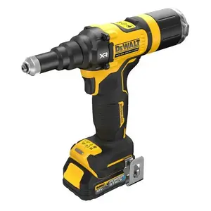 Заклёпочник DeWalt DCF403E1GT-QW 18V XR 10 кН 25 мм с аккумулятором 1×1,7 А·ч