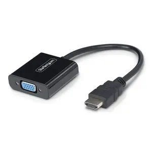 HDMI to VGA adapter StarTech HD2VGAE3 active converter 1920x1200 0.189 m plastic housing HDMI input VGA output