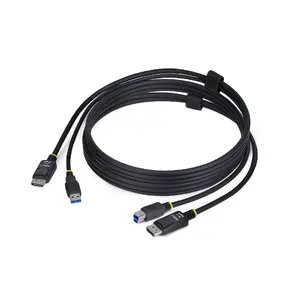StarTech.com DisplayPort and USB 5Gbps KVM Cable 1.8m 4K 60Hz DU1226-KVM-CABLE