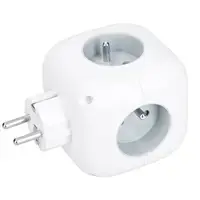 Sadalītājs Solight P110C — 3x16A, USB-A, USB-C Photo 3
