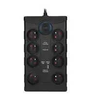 Solight PO80B Surge Protector with USB Ports Photo 2