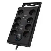 Solight PO80B Surge Protector with USB Ports Photo 5
