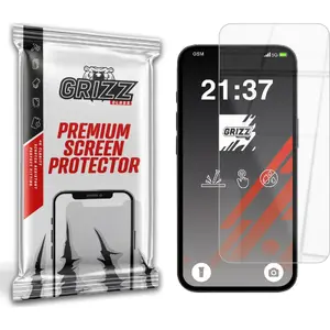 Защитное гибридное стекло GrizzGlass HybridGlass для Apple iPhone 16e — гибридный экранный защитник