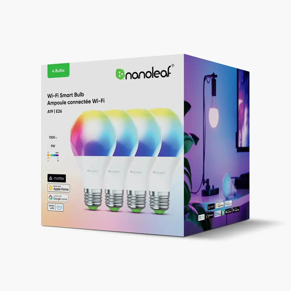 Viedā spuldze Nanoleaf Essentials A60 Photo 5
