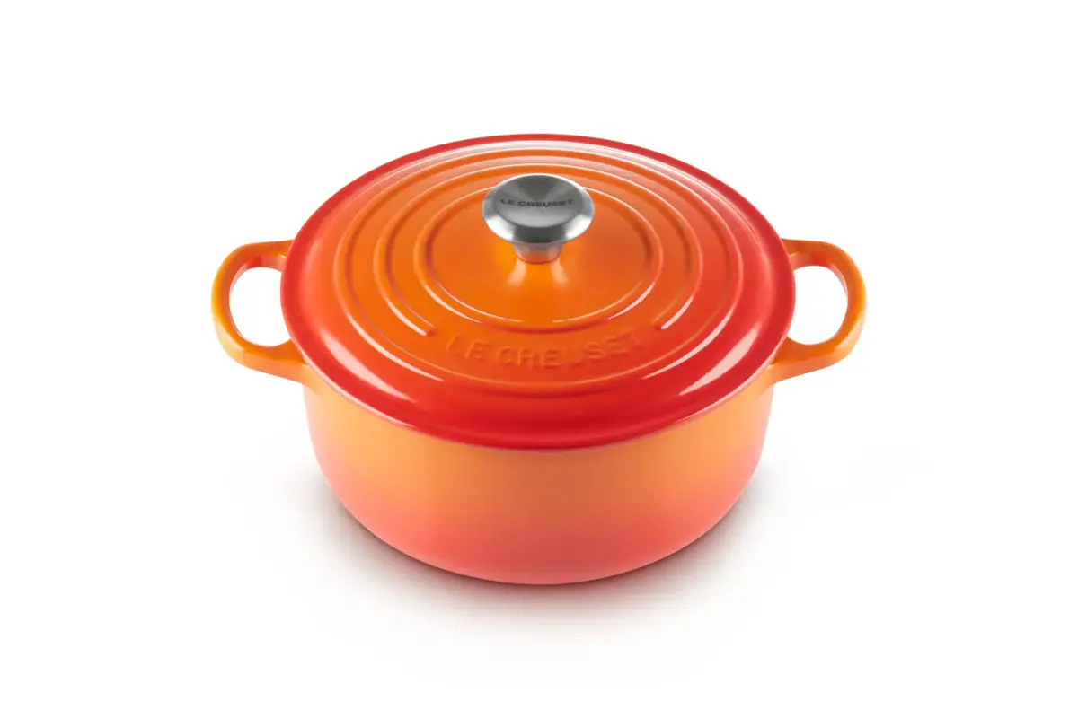 Le Creuset Signature Round 3.3L Orange Photo 2
