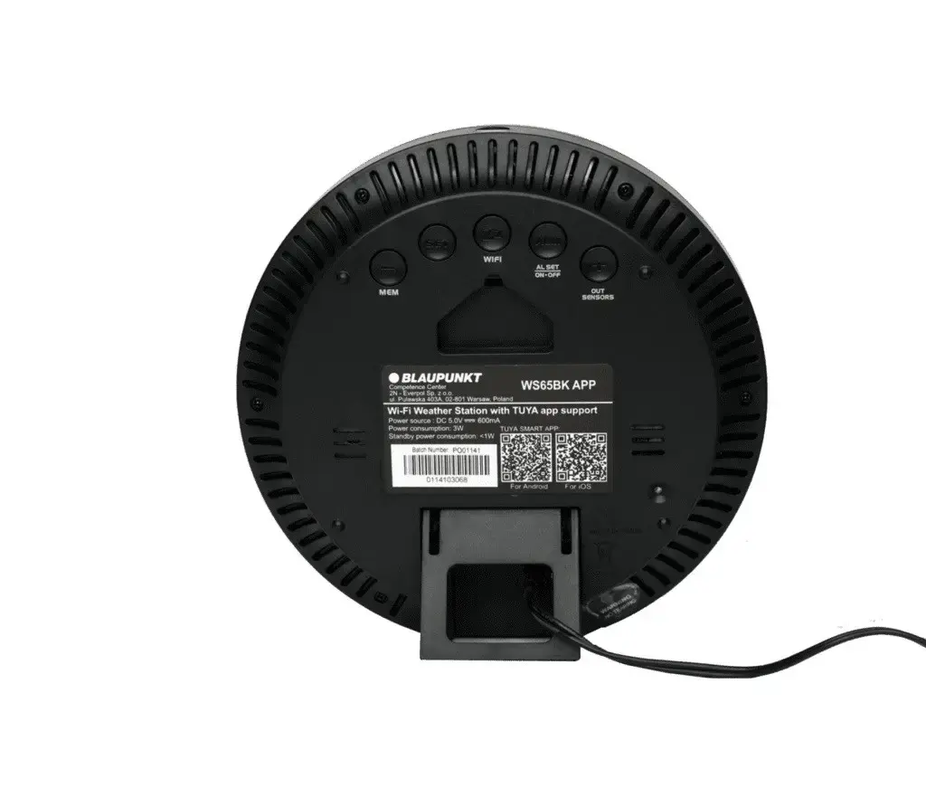 BLAUPUNKT WS65BK APP weather station Photo 3