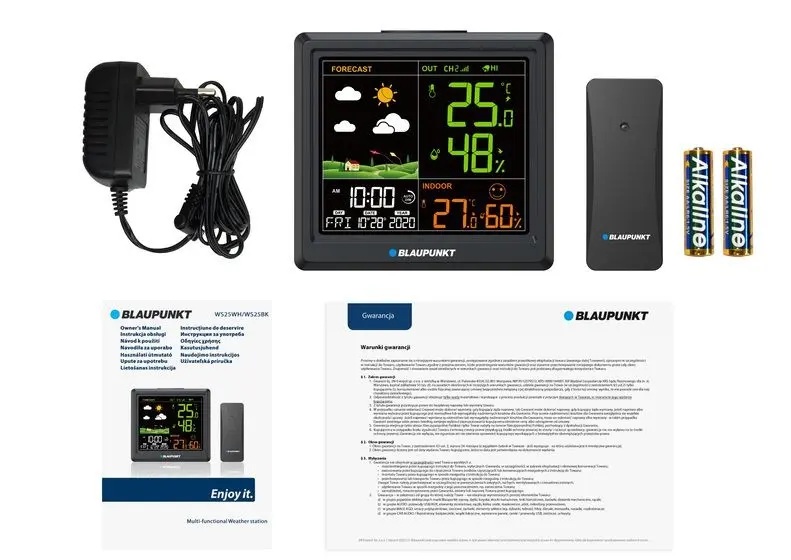 BLAUPUNKT WS25BK laika stacija Photo 12