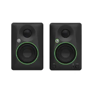 Mackie CR3.5 Wired Studio/Multimedia Speakers 50W RMS, 3.5" Woofer, 1" Tweeter, 60–20000 Hz, Black