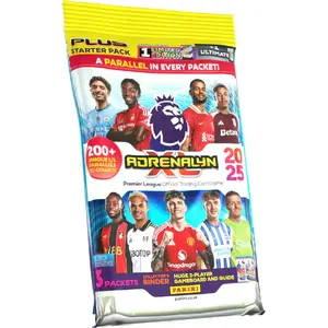 Trading card starter set PANINI Adrenalyn XL Plus Premier League 2025 – Starter Set with player cards