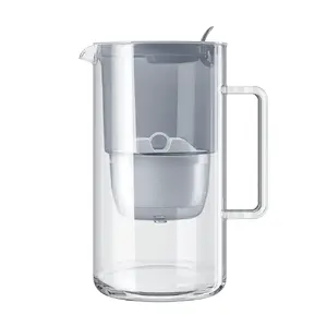 Ūdens filtrēšanas krūze Aquaphor Glass MF+ pelēka 522665
