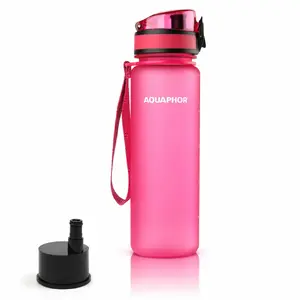 Ūdens filtrēšanas pudele Aquaphor City Pink 0.5 l 521755