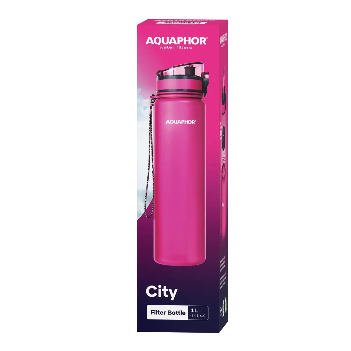 Aquaphor City filtru pudele 1000 ml Photo 4