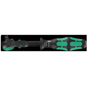 Wrench Ratchet Wera 05135880001 1 pc Black Green